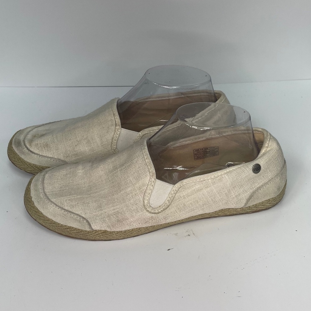 UGG Delizah Slip-On Shoes – Women’s Size 9 – Off White